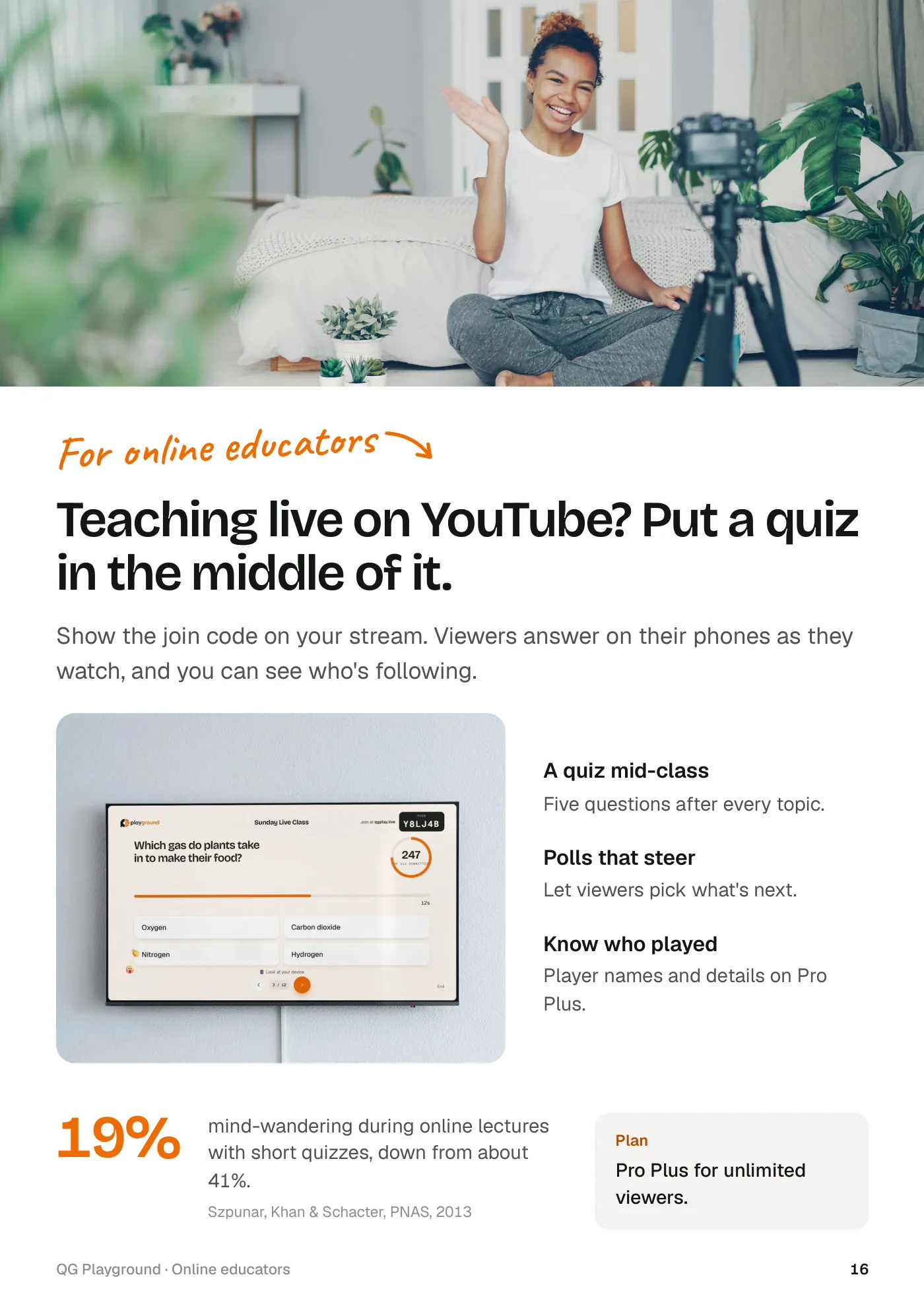 Page 16: For online educators